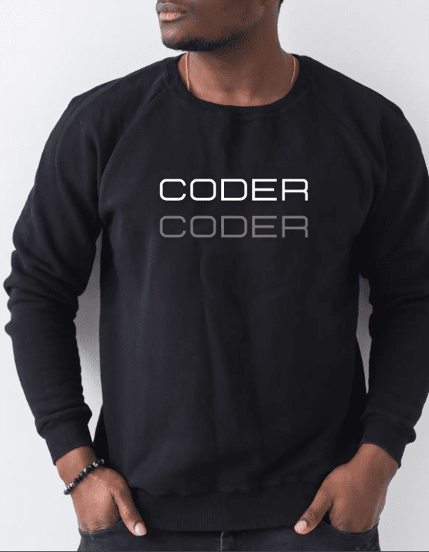 Coder (Black Sweatshirt)