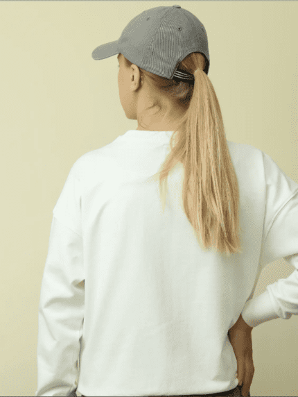 Coffee at Work (White Sweatshirt)