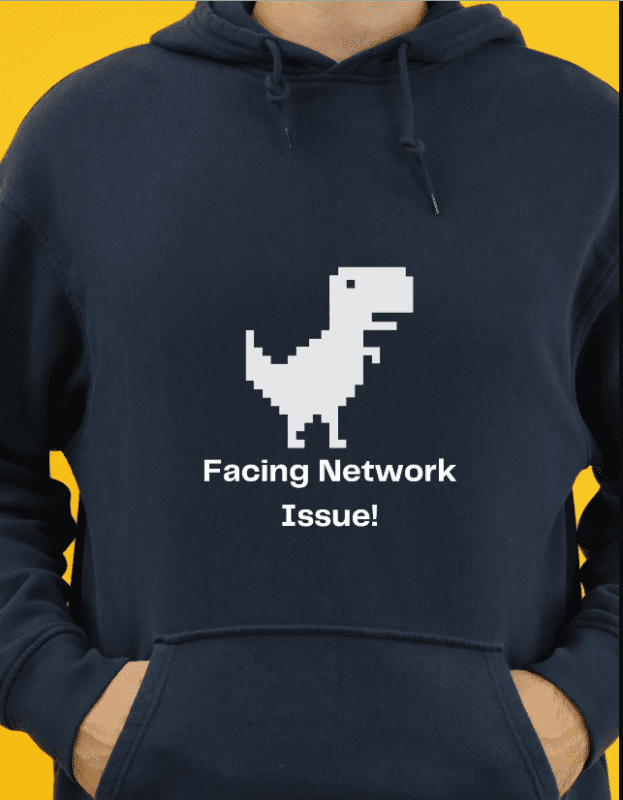 Network Issue (Black Hoodie)
